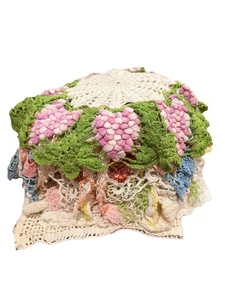 Lotto 40 runner da tavolo vintage varietà lino centrini fatti a mano - Foto 1 di 2