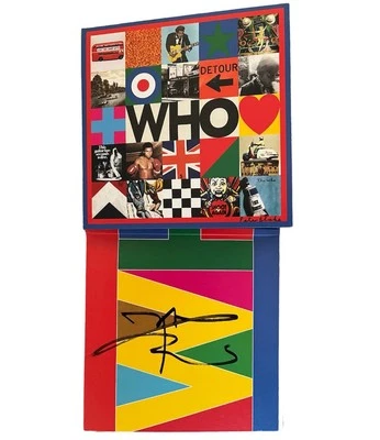 Pete Townshend HAND SIGNED The Who CD Gatefold Album THE WHO *Mint - Unplayed* - Image 1 of 4