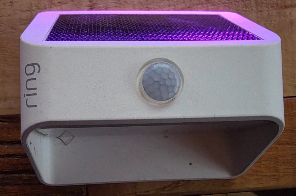 Ring Solar Steplight -- Outdoor Motion-Sensor Security Light, White - Image 1 of 4