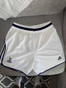 PANTALONES CORTOS DE FÚTBOL FÚTBOL AMERICANO TOTTENHAM HOTSPUR HOME 2001-2002 ADIDAS Talla 32”, S/XS - Imagen 1 de 5