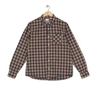 Timberland Plaid Shirt Mens Size L Multicoloured Slim Fit Cotton - Image 1 of 4