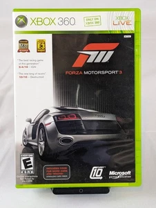 Forza Motorsport 3 (Microsoft Xbox 360, 2009) 2 disques CIB propres complet testé - Photo 1/6