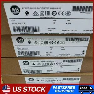 NEW PLC 1756-EN2TR Ser B ControlLogix Ethernet Module -Sealed AB 1756EN2TR - Picture 1 of 4