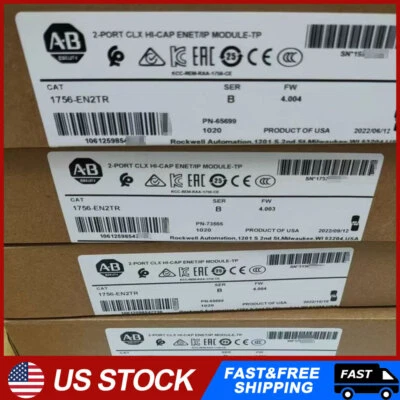 NEW Allen-Bradley 1756-EN2TR SER C ControlLogix 2-PORT ENet/IP Interface Module - Image 1 of 4