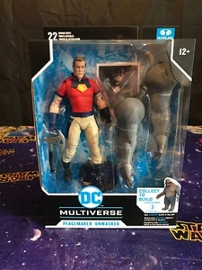 DC MULTIVERSE -McFarlane Toys The Suicide Squad BAF Peacemaker ¡Variante desenmascarada! - Imagen 1 de 7