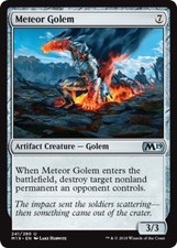 1x Meteor Golem NM-Mint, English - Magic 2019 MTG