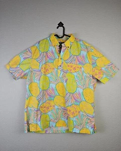 Camisa Hawaiana Chubbies The Nutter Piña Para Hombre L Hecha en EE. UU. Puntada Única - Imagen 1 de 12