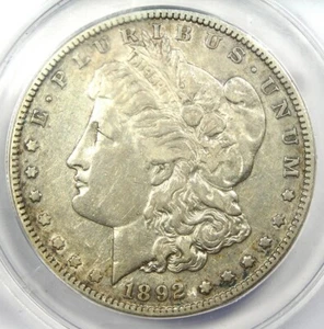 1892-S Morgan Silver Dollar $1 - Certified ANACS VF35 - Rare San Francisco Coin! - Picture 1 of 4