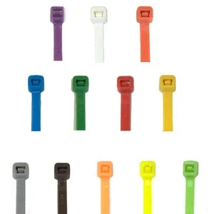 Kabelbinder 200 x 4,8 mm Standard in vielen Farben 100 Stk. - Bild 1 von 12