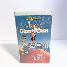james and the giant peach vhs