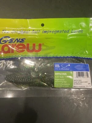 Gene Larew Biffle Bug 4.25” Dark Watermelon Candy - Image 1 of 3