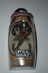 Stolen Imperial Speeder Bike w/ Paploo-Titanium Series-Star Wars-MOC Die-Cast - Picture 1 of 3