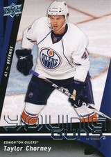 2009-10 Upper Deck #229 TAYLOR CHORUS - Rookie Card - Edmonton Oilers
