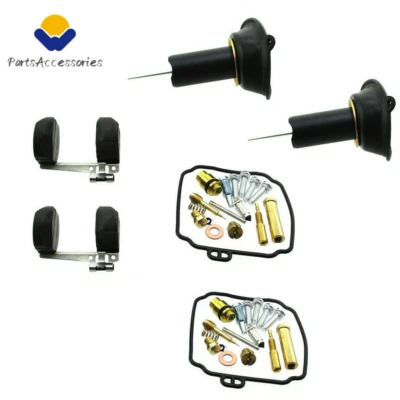 2X Kit de reparación de carburador flotador para Yamaha V Star 650 XVS650A Classic 1998-2016 Foto 1 de 4