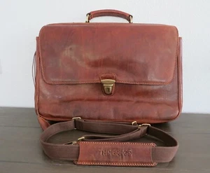 THE BRIDGE, große Notebook Tasche, Business bag, Leder braun, TOPP!T - Bild 1 von 20