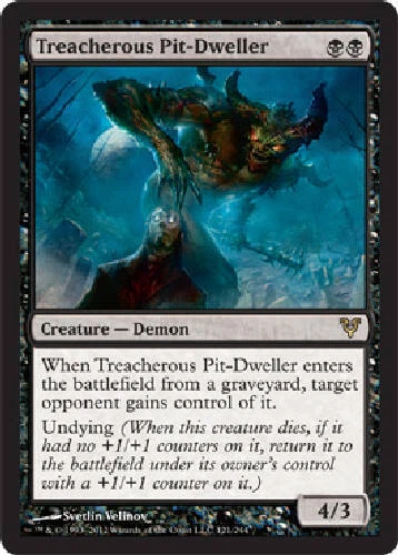 TREACHEROUS PIT-DWELLER Avacyn Restored MTG Magic the Gathering Cards DJMagic - Image 1 of 1