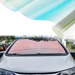 90%VLT Chameleon Red Car Window Tinting Sun Shade Film Car Windshield Tinting - Picture 1 of 13