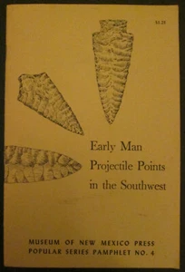 "Early Man Projectile Points in the Southwest" by Kenneth Homea, 1976 - Imagen 1 de 10