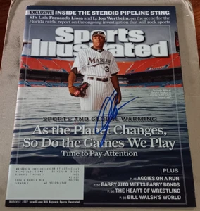 Dontrelle Willis Florida Marlins SIGNED AUTOGRAPHED Sports Illustrated SI COA - Picture 1 of 1
