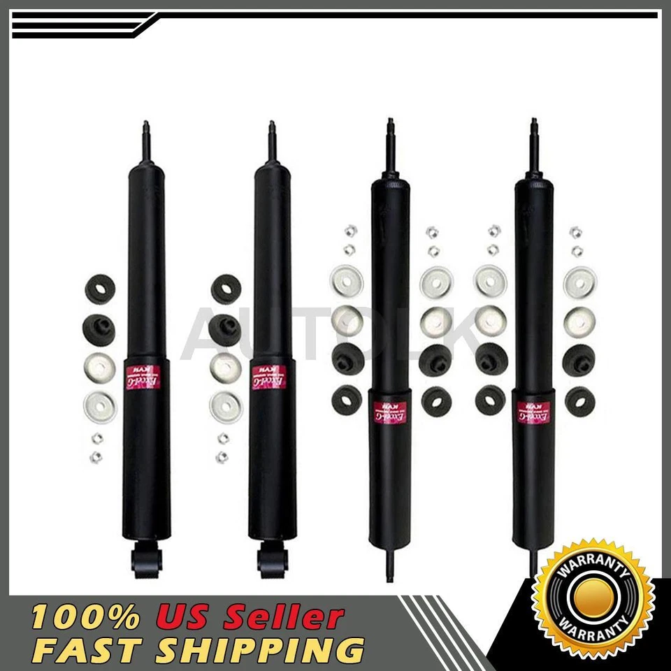 KYB Front Rear Shocks Fits 1994 1995 1996 1997 1998 Land Rover Discovery - Image 1 of 4