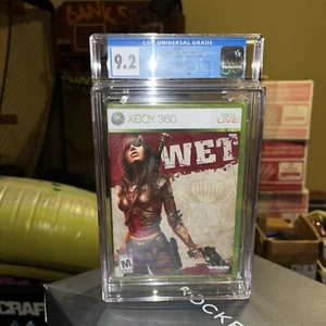 Wet (Xbox 360) DO NOT SELL BEFORE STICKER DNSB   CGC 9.2 A+   NOT VGA WATA - Picture 1 of 10