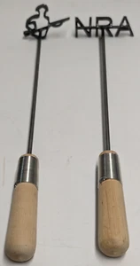 Pair of 2 NRA branding irons National Rifle Association - Picture 1 of 5