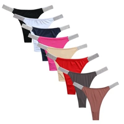 Damen Slips Unterwäsche Strings V-Strings Sexy Tanga  Unterhosen Panty - Bild 1 von 4