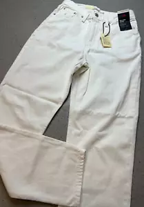 NWT LEVI'S 90s HIGH WAIST MOM JEAN WHITE SZ 28 X 30 - Picture 1 of 10