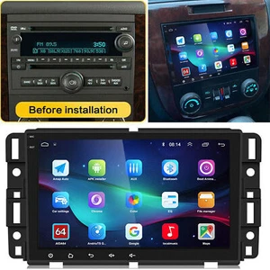 Android 11For GMC Yukon Chevy Silverado Sierra GPS Navi Car Radio Stereo Player - Picture 1 of 12