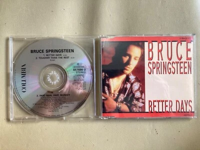 Bruce Springsteen - Better Days (1992) 3 track CD single inc Part Man Part Monke - Image 1 of 2