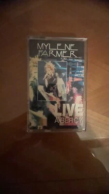 MYLENE FARMER LIVE A BERCY CASSETTE AUDIO TAPE K7 MC - Photo 1/2