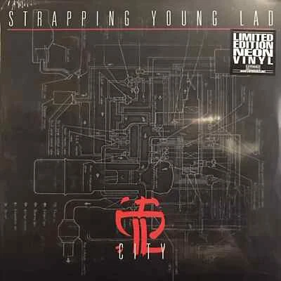 Strapping Young Lad - City 2 x LP COLORED Vinyl Album NEW Devin Townsend Record - Image 1 of 4
