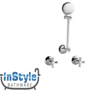 Brand New- Budget Range- Shower Set - CHROME - Picture 1 of 3