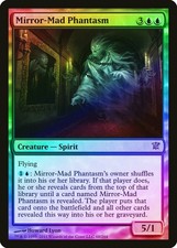 Mirror-Mad Phantasm FOIL Innistrad HEAVILY PLD Blue Mythic Rare CARD ABUGames