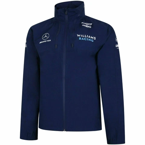 Williams Racing Men's Team Performance Jacket-Blue Cover