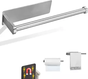 Magnetic Paper Towel Holder for Refrigerator Kitchen Fridge Metal Cabinet Grill - Picture 1 of 6
