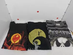 N A312 Disney Nightmare Before Christmas Size Large Youth T-Shirt Lot - Picture 1 of 22