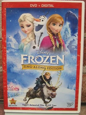 Frozen: Sing-Along Edition DVD Disney princess cartoon movie fantasy Anna Elsa! Foto 1 de 4