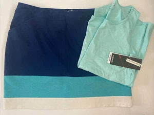 Womens adidas Skirt L & Head Tank New Athletic Golf Tennis Skort - Picture 1 of 4