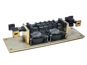 MCS 4009-0000G1 Microwave Waveguide Port Assembly X-Ku Band WR-75 with Fans - Picture 1 of 9