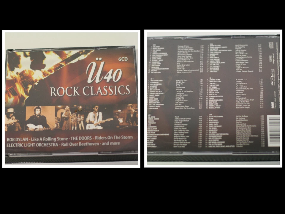 Ü 40 Rock Classics  (6CDs) - Bild 1 von 1