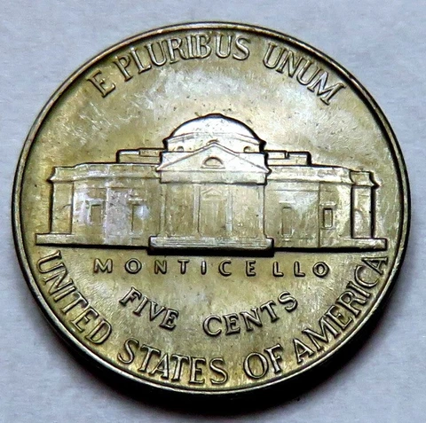 1938-P Jefferson Nickel__BU / MS__near Full Steps Cover