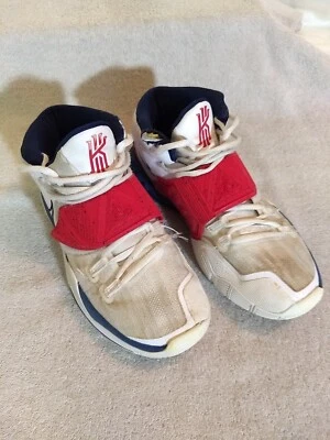 Nike Mens Kyrie 6 ‘USA’ Basketball Shoes (BQ4630-102), Size: 8 #MT62+14 - Image 1 of 4