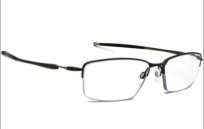 Gafas Oakley LIZARD OX5113-0256 56-18 titanio semi-sin montura marcos de peltre Foto 1 de 3