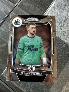 FREDDIE WOODMAN 2021-22 PANINI PRIZM EPL PREMIER LEAGUE BASE ROOKIE CARD #31 RC