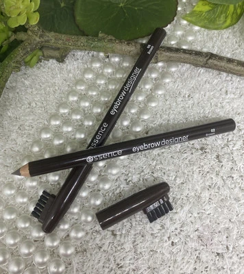 essence Eyebrow Designer Augenbrauenstift 02 Brown 2 Stück *neu* 🪵 - Bild 1 von 3