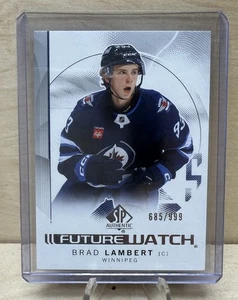 Reloj Futuro Auténtico 2024-25 SP/999 Brad Lambert #151 Rookie RC - Imagen 1 de 2