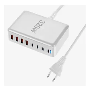 Chargeur USB C 320W 8 Ports Rapide PD 3.0 pour iPhone, MacBook, iPad, PC - Picture 1 of 1