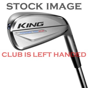 NEW LH Cobra KING Forged Tec ONE 5-PW+GW Irons KBS $ Taper Lite Steel Regular - Picture 1 of 7