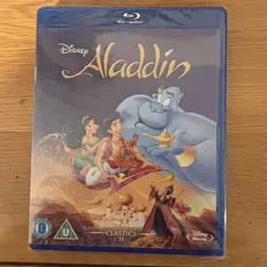 Disney Classics Aladdin Blu-ray New Sealed - Foto 1 di 4